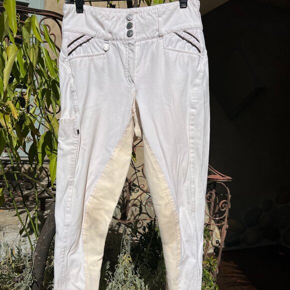 Pikeur Candela Glamour White - McCrown Seat - US size 24 R - Picture 2 of 4